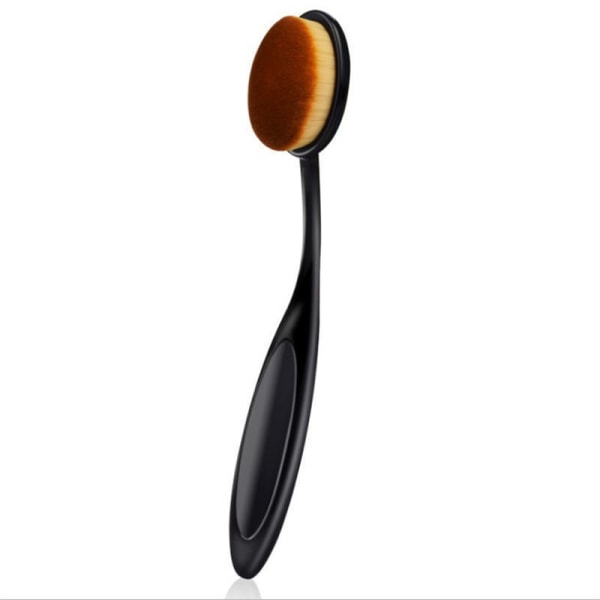 Oval Foundation Brush Stor Tandbørste Makeup Børster Hurtig Flawle