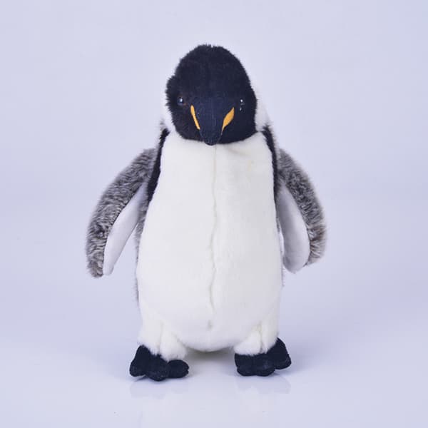 Simulerad pingvin plyschdjur leksak barn present, 24 cm
