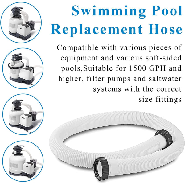 For Intex Swimming Pool Slange Adapter Udskiftning Slange Swimming Po