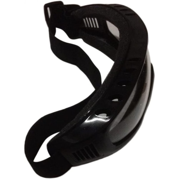 Nya genomskinliga unisex -motorcykelglasögon Taktiska ventiler och damm
