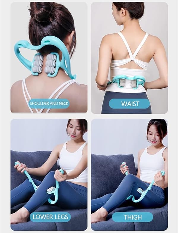 Nakkemassasje, Trigger Point Roller Massager for Pain Relief deep
