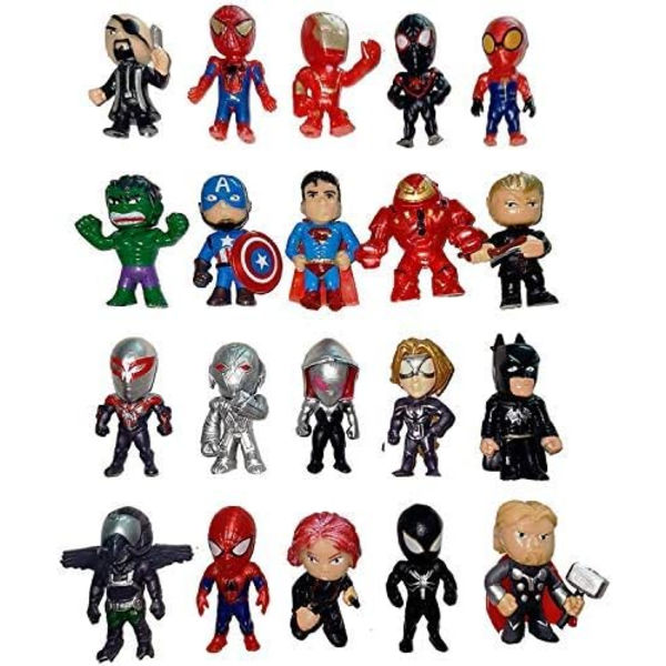 Titan Hero Series Eksklusiv 20 Figur Sæt Kage Dekoration