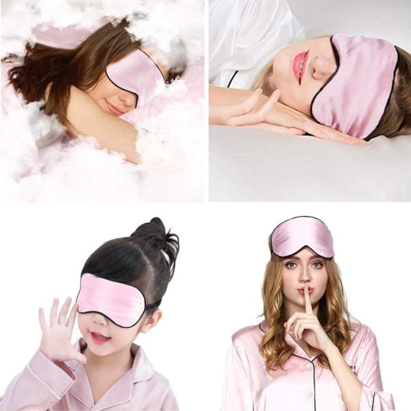 Sömnmask, Nattmask, Ultra-Soft Blackout Travel Eye Mask Ergon
