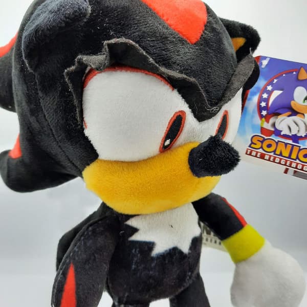Sonic - Shadow The Hedgehog Plys 11'80\"/30cm Farve Sort Super S