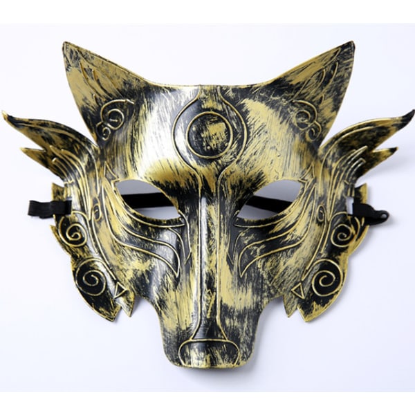 2 st varghuvudmaskeraddräkt varulv masker Halloween Cosplay