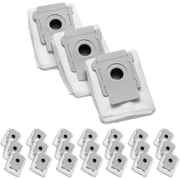 Dammsugarpåsar Kompatibla med I och J Serien - 3-pack Dammsugarpåsar för j7+i7 Robotdammsugare