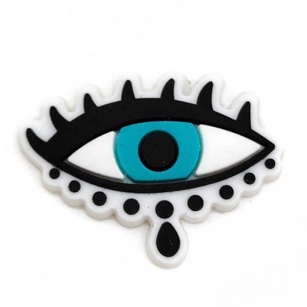 26 stk. Devil's Eye Cartoon Crocs-sko Blomsterdekorativ spenne Tu