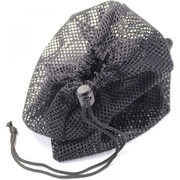 5PC 45*35cm Sort Mesh Taske, Holdbar Nylon Snørepose - Lille