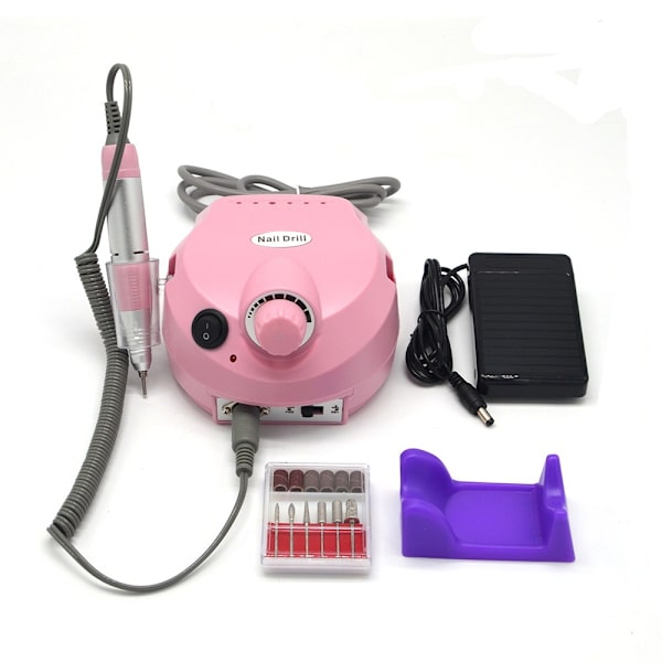 Elektrisk Nagelfräsmaskin Manikyr Set Elektrisk Nagelfil Fräs Manikyr