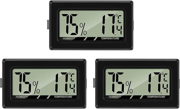 Mini digitalt LCD-termometer hygrometer temperatur fugtighedstest