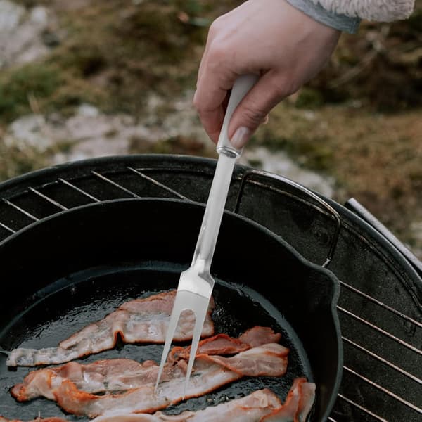 Kødfrok, rustfrit stål madlavningsgaffel, grillkødfroker, køkken