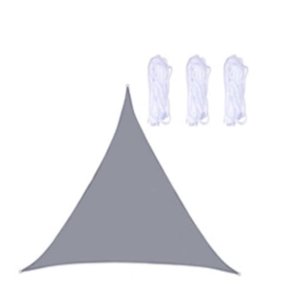 Aurinkopurje, UV-suoja, auringonsuoja, helppo asentaa, (2mx2mx2m, harmaa)