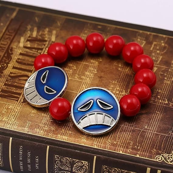 Anime Cosplay Armbånd Rød