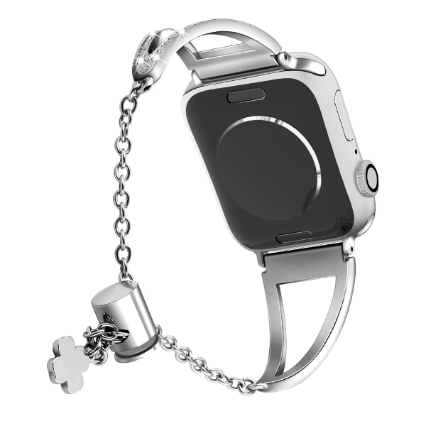 Ranneke Apple Watchille, yhteensopiva Apple Watch -rannekkeen kanssa 38MM 40MM, korumetalli St