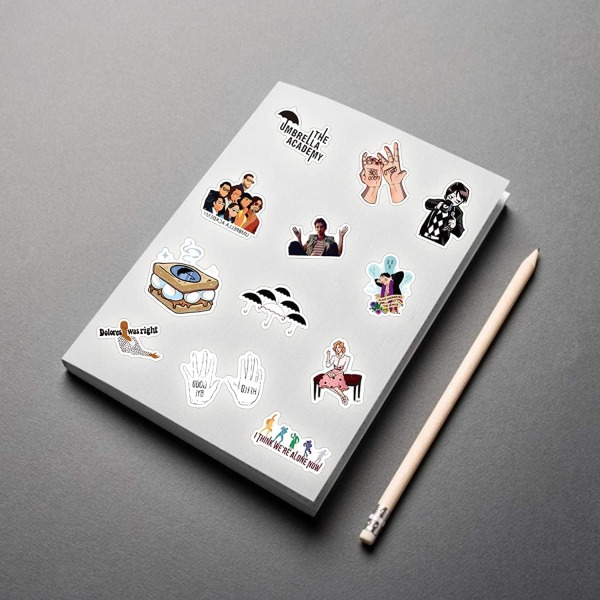 The Umbrella Academy Stickers| 50 st. | Vattentät klistermärke i vinyl
