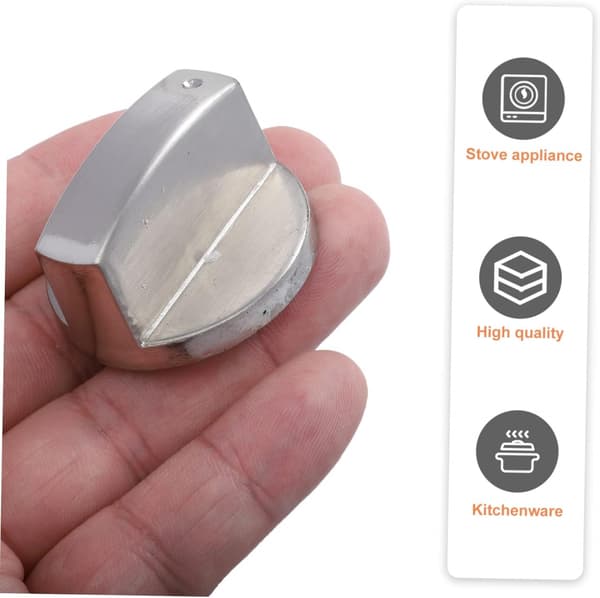 Universal Metal Kontrolknapper til Gaskomfur 6mm Universal