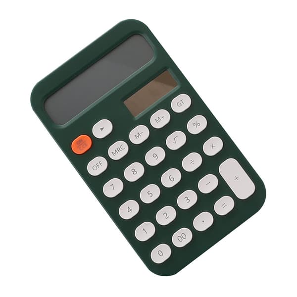 1 stk LCD-skjerm Standardfunksjon Skrivebordsregner Bærbar kutt