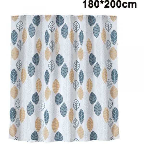 180*200cm Tyk Polyester Bruseforhæng Vandafvisende Polyesterstof W