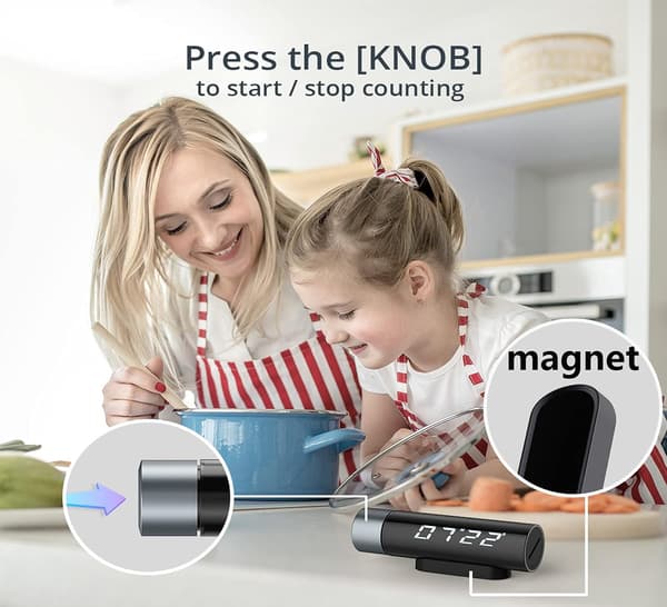 Køkken Timer Digital Timer Magnetisk Nedtællings Køkken Timer til