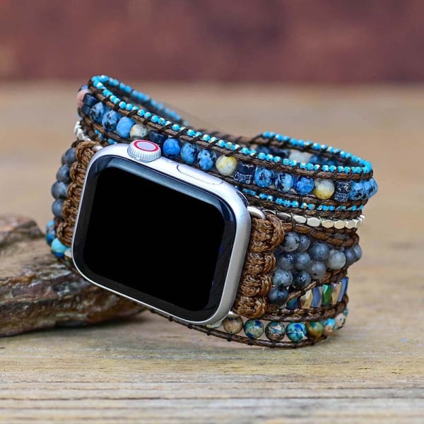 Apple Watch Band 38mm/40mm för kvinnor män - Elastiskt armband Ad