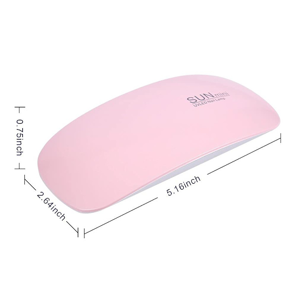 Kynsien kuivaaja, kannettava kynsien kuivaaja, Mini Compact Gel Nail Dryer Ligh