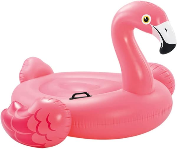 Vaaleanpunainen flamingo-uimalelu