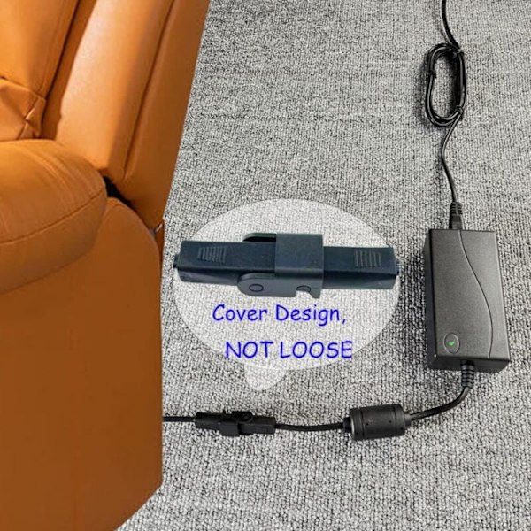 Reclinerfåtölj Strömförsörjning Adapter 29V 1.5A AC/DC 2-polig Laddare EU-kontakt