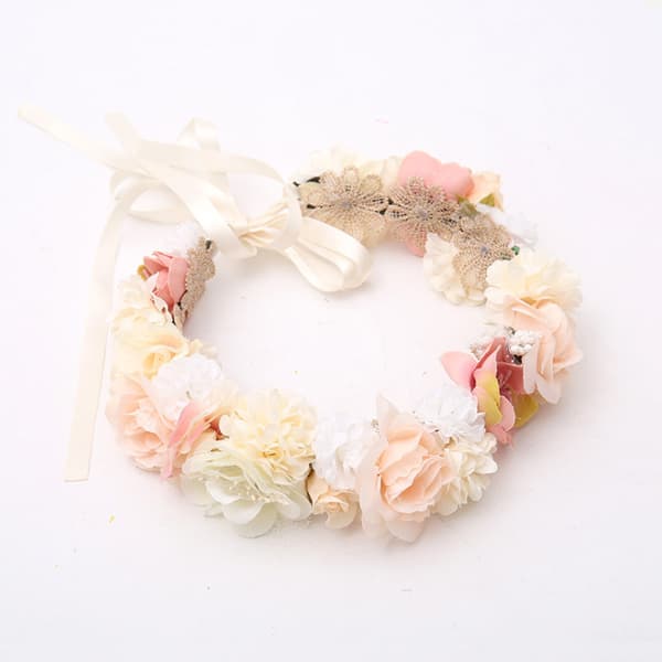 Hodebånd for kvinner - Blomster - Blomsterkrone - Blomsterkrone - For