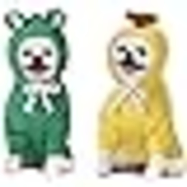 Hundehættetrøje Tøj, Sød Hunde Kostume Varm Hunde Sweater Koldt Vejr