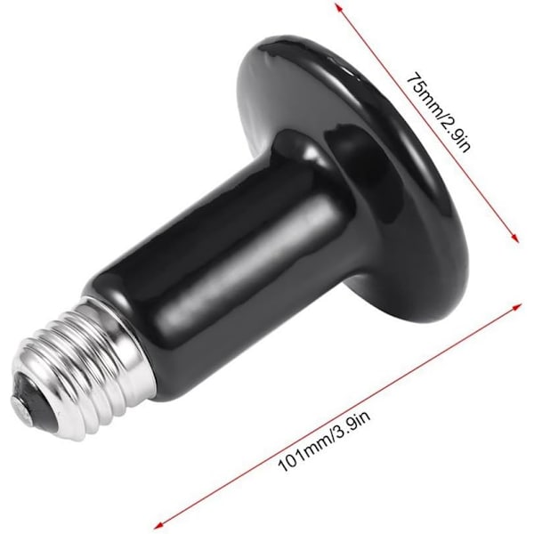 E27 150W Dyre Radiator Emitter Infrarød Keramisk Varmepære, R