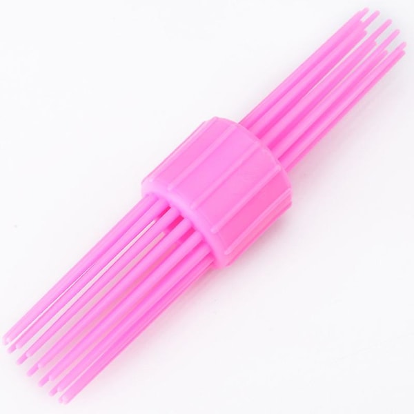 1 Pcs Hairstyle Tool Hair Comb Rolling Pinned Curl Roll Bang Stan