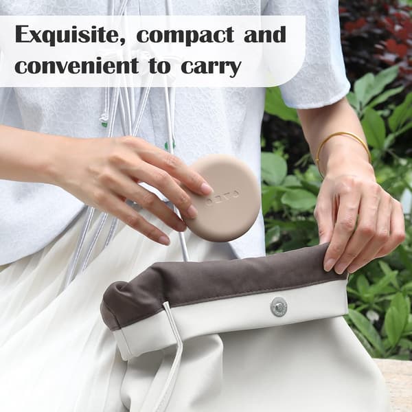 1PC Khaki Makeup Puff Case, Silikon Makeup Puff Holder, Bomull P