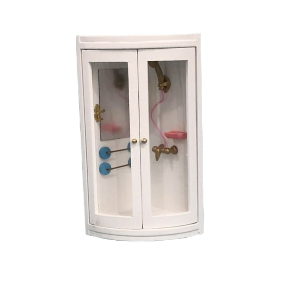 Dockhus Duschrum, 1:12 Dockhus Miniatyr Möbler Simulati