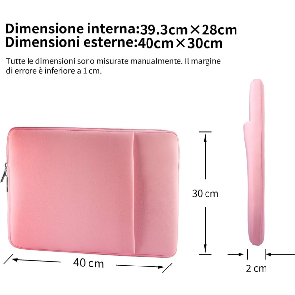 Laptopfodral 15,6 tum Laptopväska för Notebook-dator, Lap