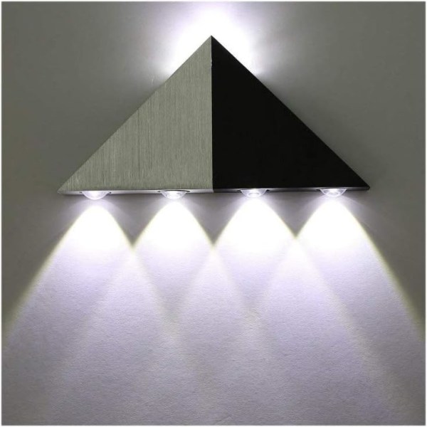 5W LED sisäseinävalaisin Triangle Light Moderni alkuperäinen muotoilu Alu
