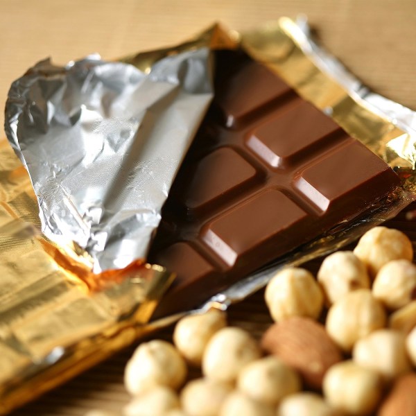 Chokoladeforme sæt med 4, non-stick fødevarekvalitet silikone chokolade