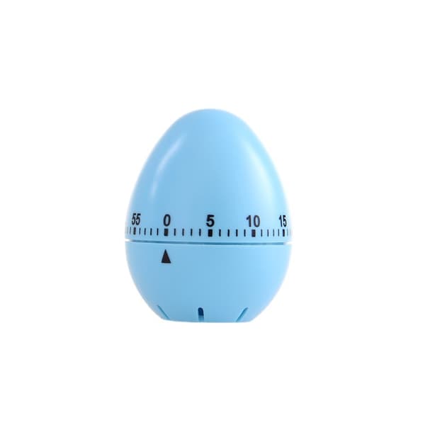 Blå eggetimer - 60 minutters eggetimer mekanisk timer kjøkken Co