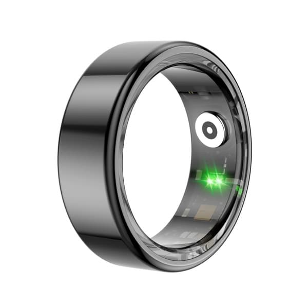 Smart Ring Fitness Helse Tracker Titanlegering Finger Ring Fo- Perfe