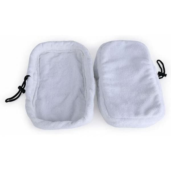 1 sett med 5 stk universelle vaskbare mikrofibermoppkluter, 2