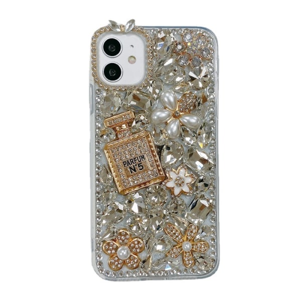 iPhone 11 skinnende rhinestones deksel for jenter mote luksus diamant