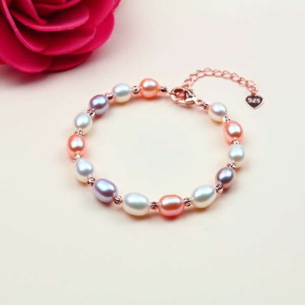 Baby Crystals Pretty Sterling Silver Bracelets for Girls with Pin