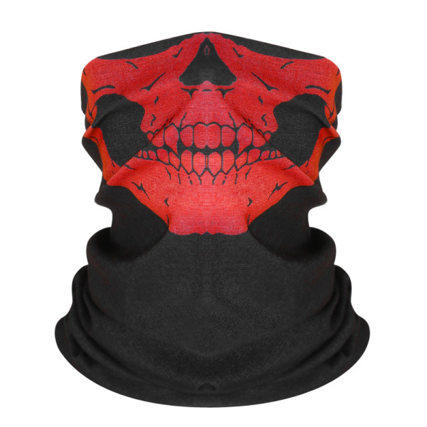 1 stk Rød - Paintball - Skjerf - Bandana - Skjerf Rød one size