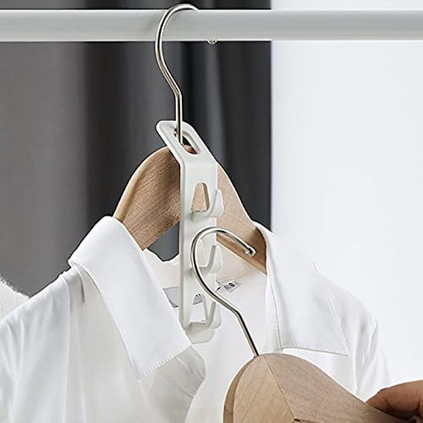 3-kerroksinen vaateripustimen liitin koukut 12 kpl muoviset koukut Cascad