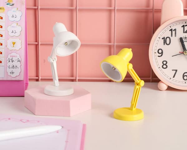 LED Mini Bordlampe Fold-able Nat Læsning Bog Lamper til Hjem R