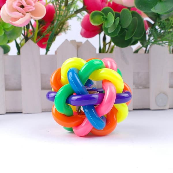 Naturlig gummibold, diameter 7 cm
