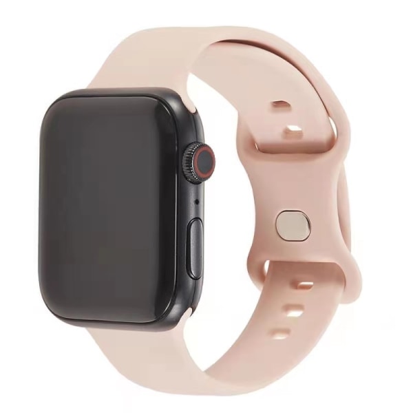 Kompatibel med iWatch-reimer 38mm 40mm 41mm, myk silikon sportsrem