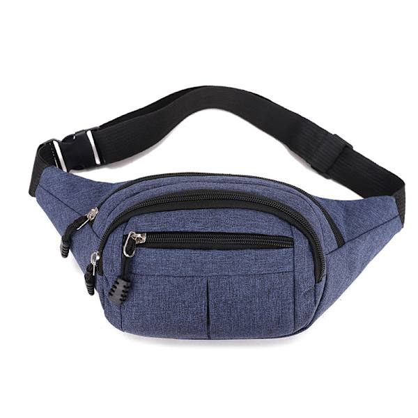 Unisex Fanny Pack Menn Kvinner Belteveske Ferie Reise Pengerbelte Lomme