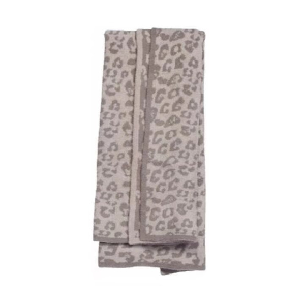 Villapeitto neulottu peitto plus sametti neulottu jacquard-peitto leopardipeitto