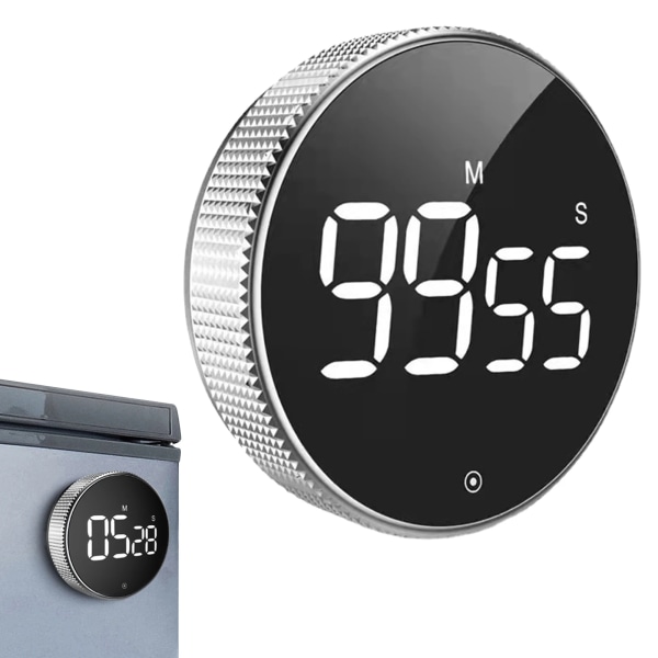Kök Magnetisk Digital Timer Manuell Elektronisk Nedräkningslarm