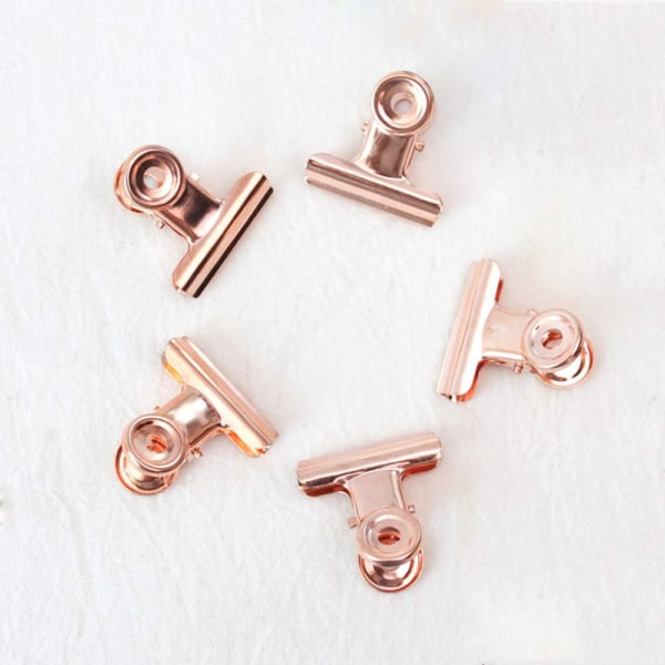 Små Bulldog Papirclips, 30 Pakke 1 Tommer Metalliske Binderclips F